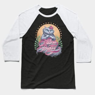 Feline Pretty Baseball T-Shirt